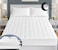 Sleep Night Mattress Topper For Single Size Bed, Size 180X200, With 4 Elasticated Corner Straps, Soft And Firm.
