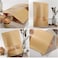 Generic Kraft Stand Up Pouch Bags, 45Pcs 12*20Cm Kraft Paper Zipper Pouch, Storage Brown Paper Bags With Zip Lock And Transparent Window