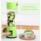 Generic-portable mini household juicer multi-function juicer juice cup charging juice cup wholesale 4 leaf green plastic cup