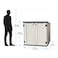 CamelTough Outdoor Storage Cabinet with shelf, Heavy Duty, 772 Litres, 5-Year Limited Warranty, Horizontal Shed, CamelTough, HTC-CT634