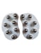 7-bead Ball Massager, Multifunctional Massage Roller, Portable 360 Degree Roller Ball Massager ( 2 Pcs )
