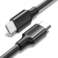 سلك شاحن يوجرين من USB-C إلى USB-C بطول 2 م - أسود