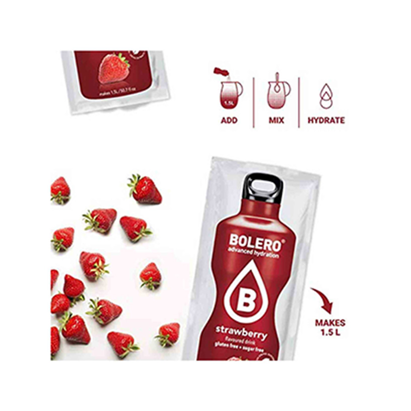 Bolero Instant Powder Drink Strawberry 9GR