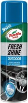 Turtle Wax Fresh Shine Car Cockpit Shine &amp; Air Freshner Scent - 500ml (Outdoor)
