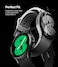 Ringke  - Samsung Galaxy Watch 4 44mm Case-  Slim Series-  Clear + Dark Chrome