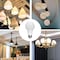 MODI LED Bulb, Indoor or Outdoor Non-dimmable LED Light Bulbs E27 Base AC220-240V Glass Shell 270 Degree Vintage Soft White Color LED Lamp, 12W 4Pack
