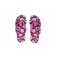 Rio 02 Flip Flop Slippers For Kids - Size 32 - Purple