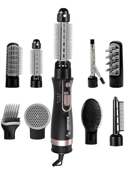 Sonashi 9 In 1 Electric Hair Styler SHS-2091 Black