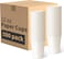Lavish 12 Oz White Disposable Paper Cups Picnic, Travel, And Events [500 Units]