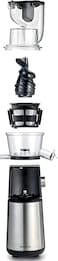 Kenwood Slow Masticating Juicer Extractor Easy To Clean, Cold Press Juicer Machines With Stainless Steel Body, Quiet Motor &amp; Reverse Function, 400Watts Powerfull Motor JMM71.000BK
