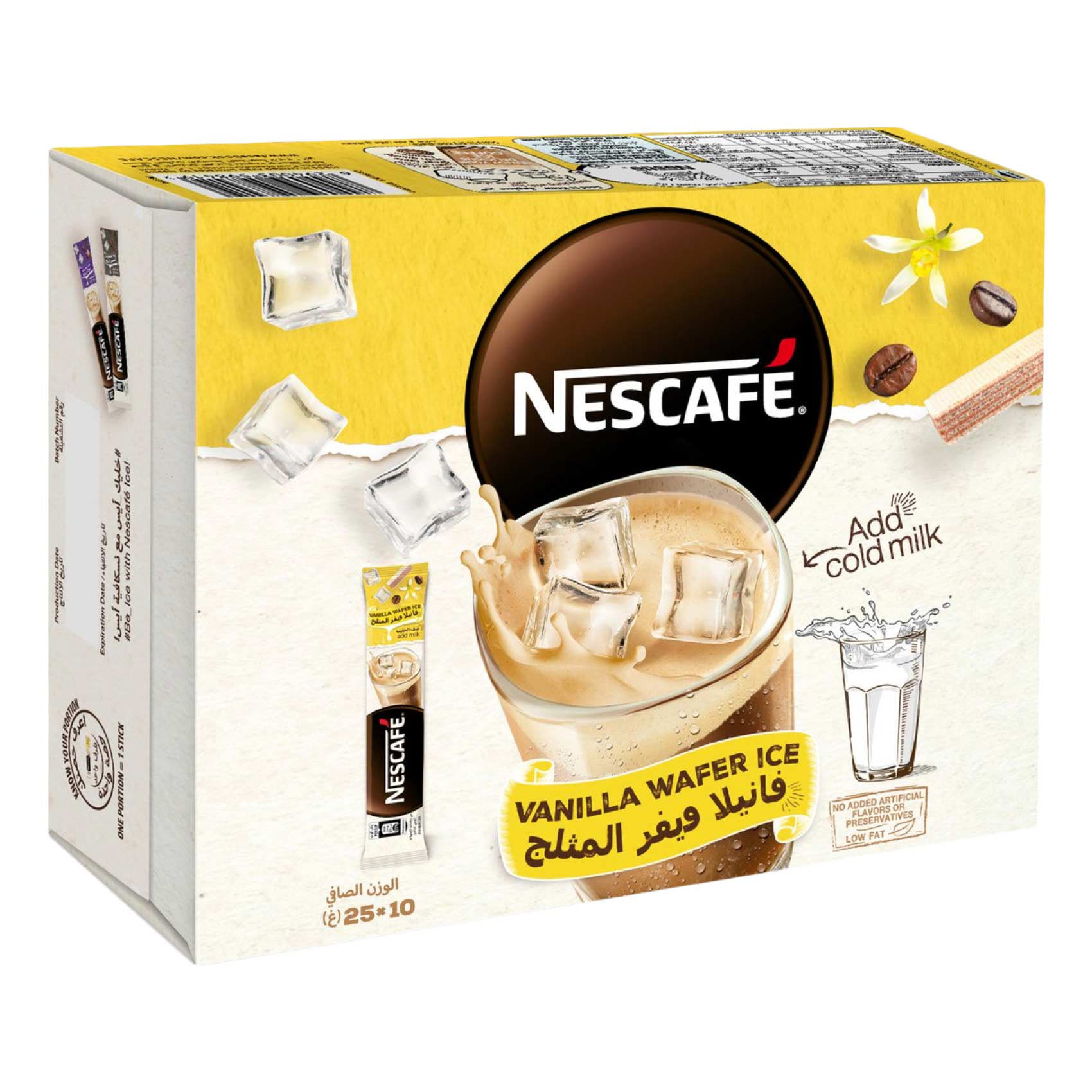 NESCAFE VNL WAFER ICE COFFEE 25GX10