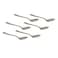 Pecasso Tea Spoon Set Silver 1.2mm 6 PCS