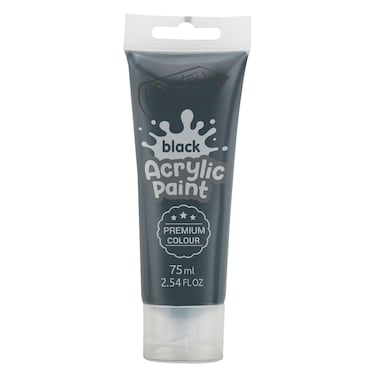 BANTEX ACRYLIC PAINT 75ML BLACK