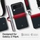 Spigen Compoty designed for Samsung Galaxy Z Flip 4 case cover with strap (2022) - Lady Bug
