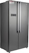 Geepas Powerful Large 521L No-Frost Side-By-Side Refrigerator GRFS6521SXHN, 1 Years Warranty