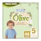 Babyjoy olive oil moisturizer for healthy skin size 5 junior 14-23 kg mega pack 42 diapers