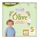 Babyjoy olive oil moisturizer for healthy skin size 5 junior 14-23 kg mega pack 42 diapers