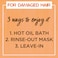 Garnier Ultra Doux Repairing Papaya 3-In-1 Hair Food Clear 390ml