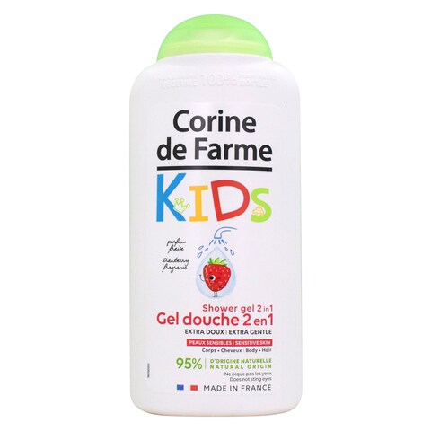 Corine De Farme 2-In-1 Hair And Body Shower Gel Strawberry Red 300ml