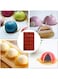 Generic 2-Piece 15 Holes Silicone Baking Chocolate Mold Brown 29.5X17.5X5Cm