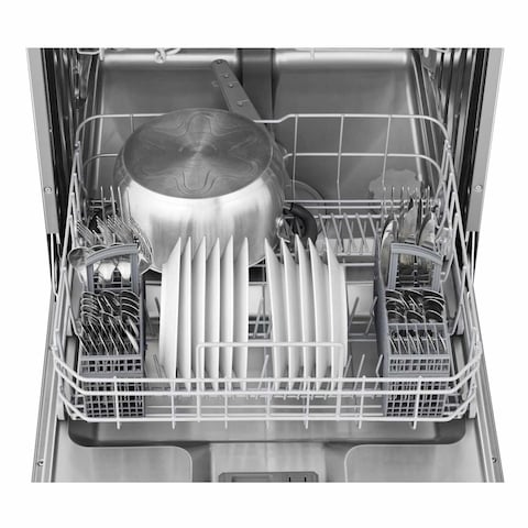 Hisense Freestanding Dishwasher With Standing 15 Place Settings HS623E90X Silver