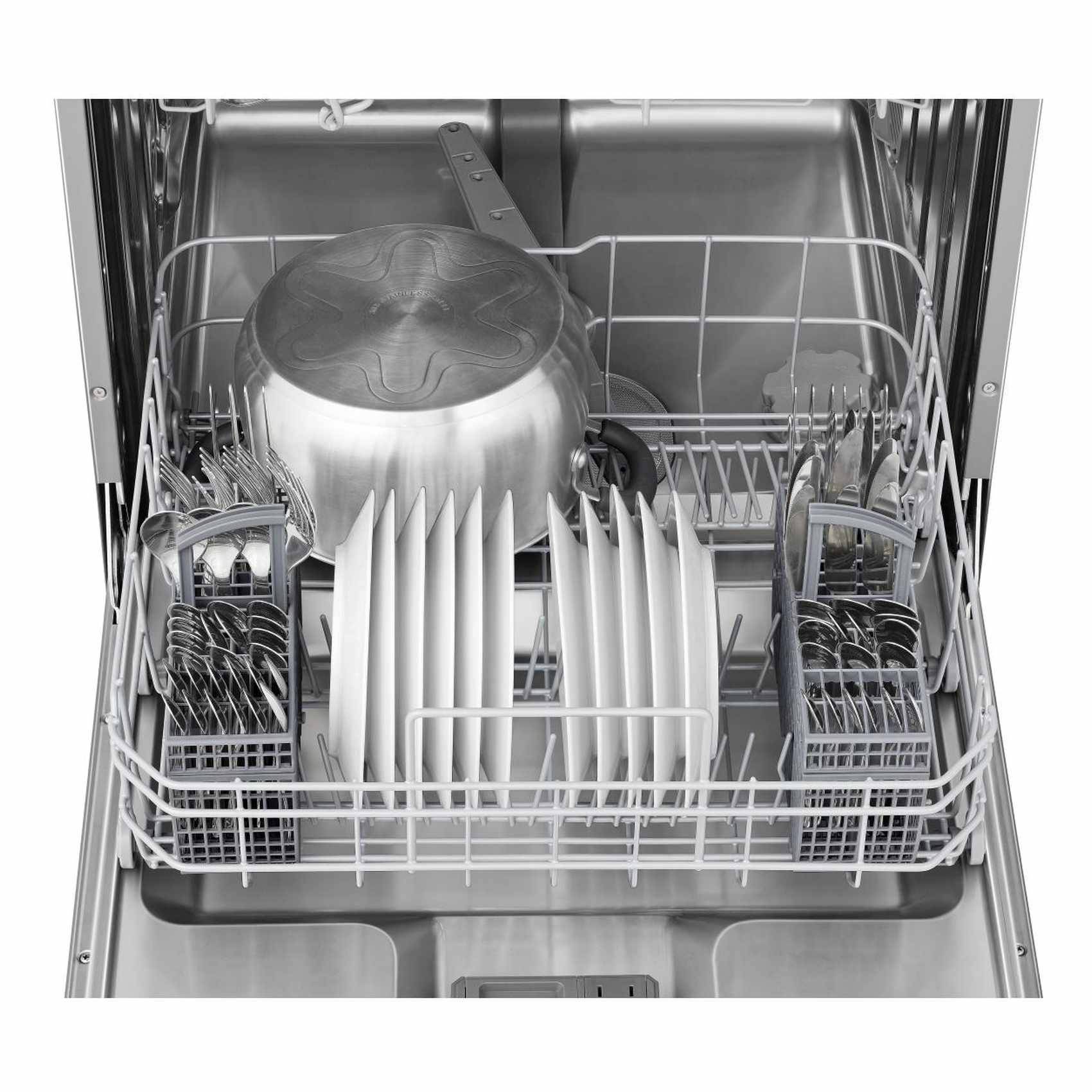 Hisense Freestanding Dishwasher With Standing 15 Place Settings HS623E90X Silver