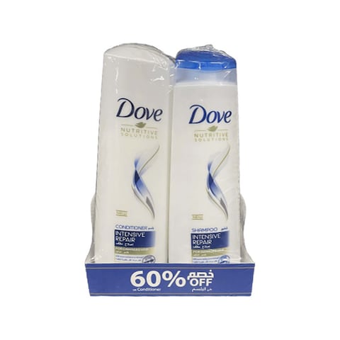 Dove Intensive Repair Shampoo + Conditioner - 350 ml
