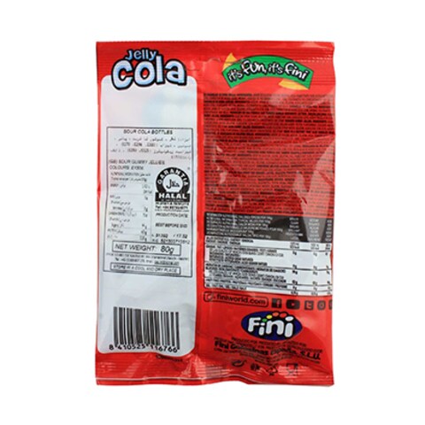 Fini Jelly Cola Bottles 100GR