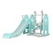 XIANGYU kids 3in1 outdoor play structure jumbo slide with swing and basketball game for kids