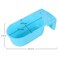 ALISSA-Portable Potty Toilet Training Seat Toilet Urinal for Kids Boys & Girls Mickey Mouse Design (White/Sky Blue)