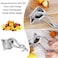 Guojiayi Fruit Juicer Manual Stainless Steel Citrus Juicer Orange Lemon Fruit Squeezer Grinder Fresh Juice Tool Kitchen Gadget
