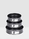 Generic 3-Piece Non-Stick Cake Mould Set Black
