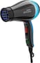 GammaPiu Plasma Professional Powerful Hair Dryer With Active Oxygen Activator &amp; UV Lamp, Ionic Generator, Silent, Black/Glossy Blue