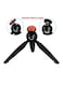 Yungteng - YT-228 Mini Tripod Holder Set Black