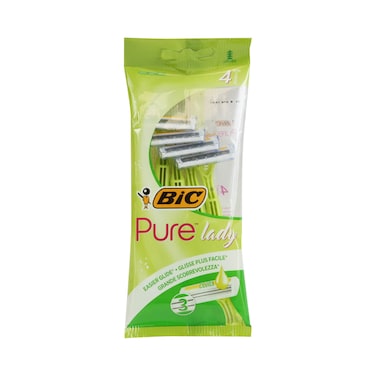 BIC Pure Lady Blade Shaver 4pcs