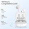 QCY T13 Touch Control 4 Microphones ENC Wireless Earphones White