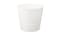 Plant pot, white, 24 cm