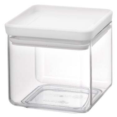 Brabantia Square Food Storage Canister 0.7L Light Grey
