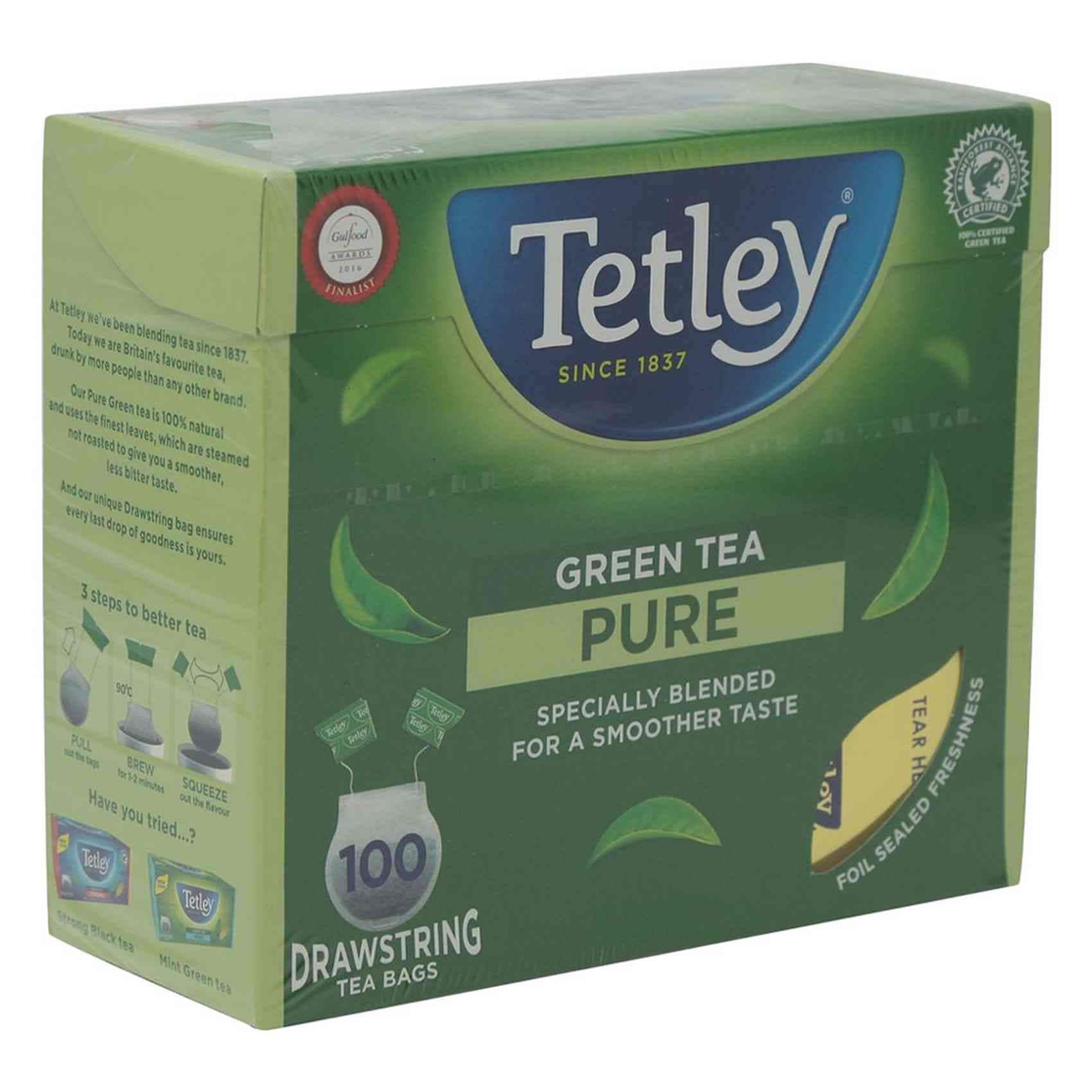 Buy Tetley Green Tea 150g Online Carrefour Qatar