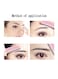 3-Piece Eyebrow Razor Pink 15cm