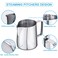 Generic Stainless Steel Milk Frothing Pitcher, 350Ml/12Oz Milk Frothing Cup Perfect Size For Making 1 Cappuccino Or 2 Lattes, Ideal For Espresso Machines And Latte Art