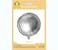Party Time 1pc 18" Shiny Silver Round Shaped Foil Mylar Balloons For Mother's Day, Wedding Decoration &amp; Engagement - Birthday Party Supplies