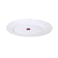 COK Opal Titan Oval Glass Platter White 36cm