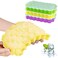 Generic Honeycomb Shape Ice Cube Maker 3Pcs Ice Tray Ice Cube Mold Storage Containers