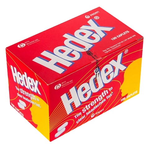 HEDEX PAINKILLER TABLETS 100S