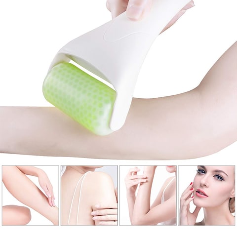 Ice Roller Skin Cool Derma Roller Massager for Face Body Massage