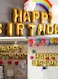 Generic Letter Happy Birthday Shaped Party Decorative Foil Balloon 16Inch