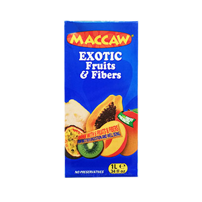Maccaw Exotic Fruits And Fibers Juice Carton 1L