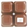 Carrefour Classic Cream Chocolate Dessert 125g Pack of 4