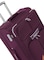 Senator Soft Shell Cabin Luggage Trolley For Unisex Ultra Lightweight Expandable Suitcase With 4 Wheels LL003 Purple